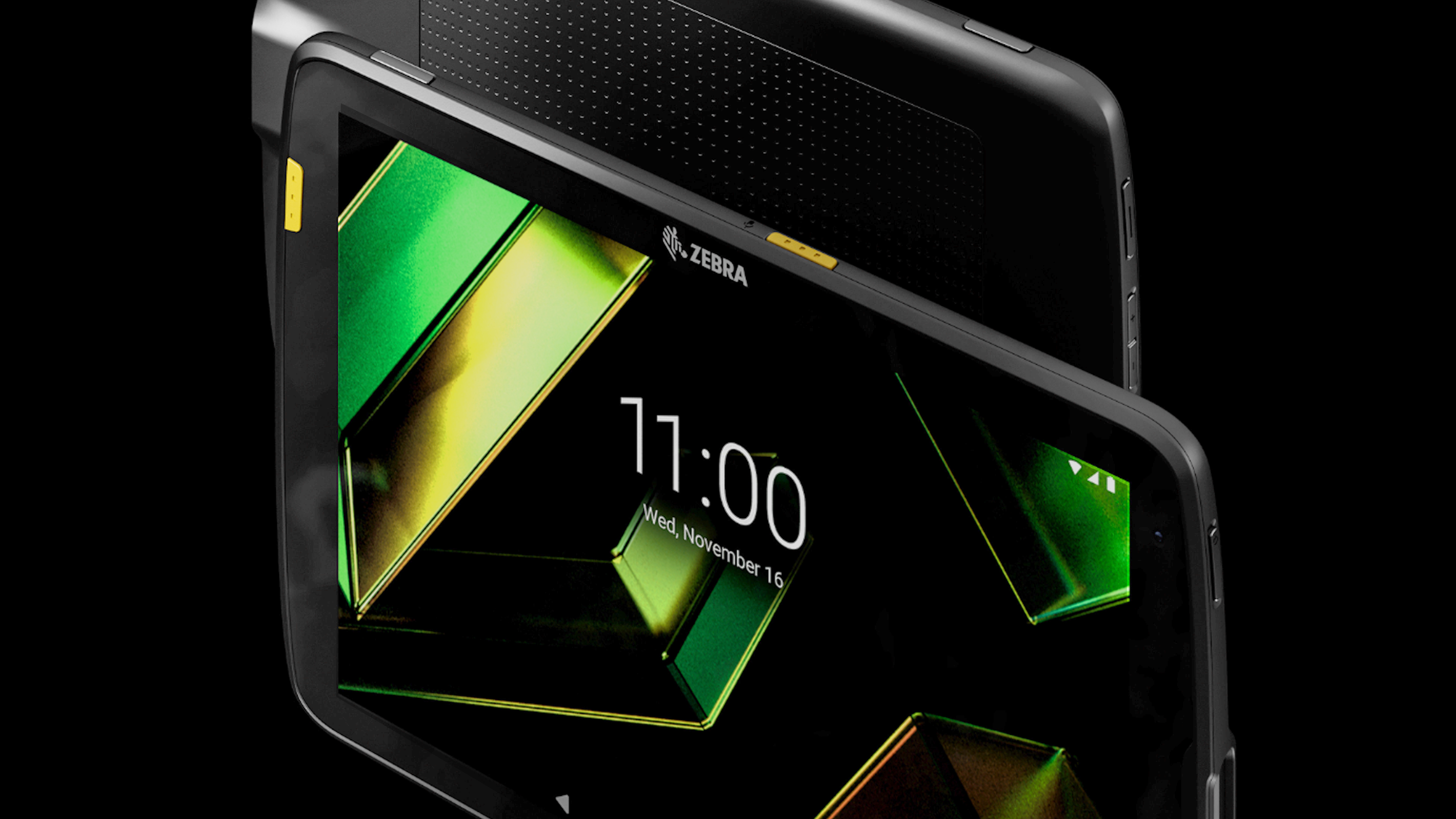 Front and back beauty render of the ET40 Tablet